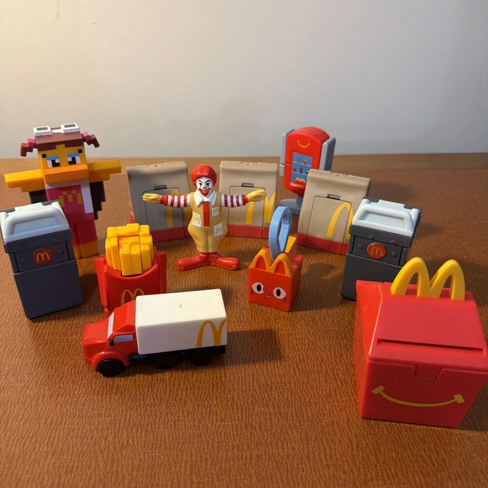 2025 & More Mc DONALD'S Lil Mc Donalds Minature Kids Happy Meal Toys Mixed Lot